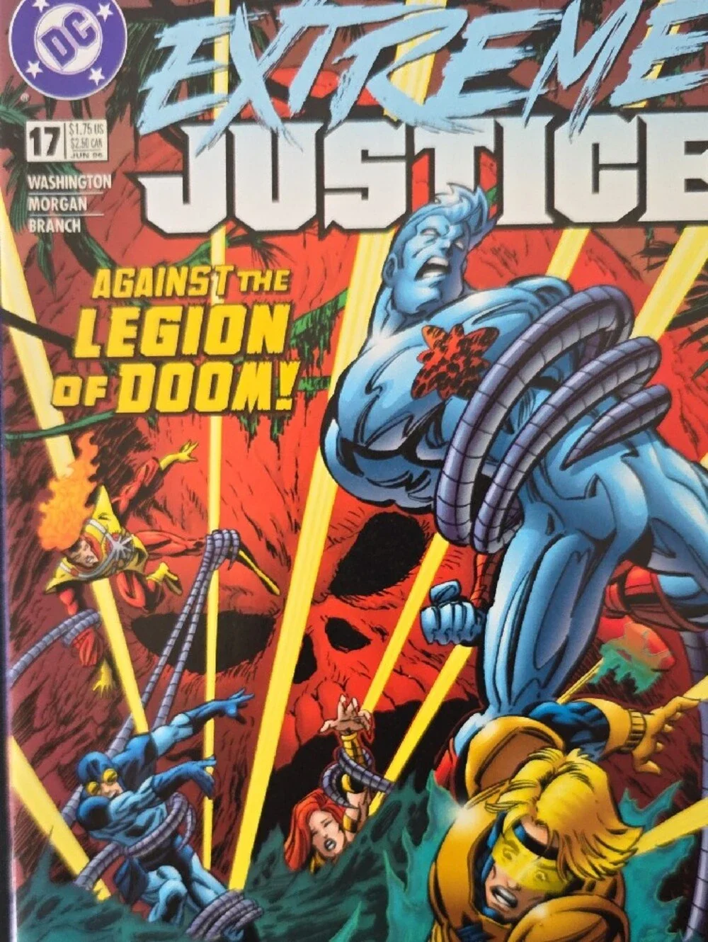 DC Comic Book Set Of 4- Extreme Justice